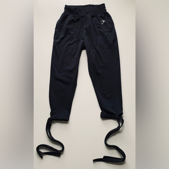 Gymshark Ark Cropped Ankle Tie High Rise Sweatpants - Picture 2 of 5